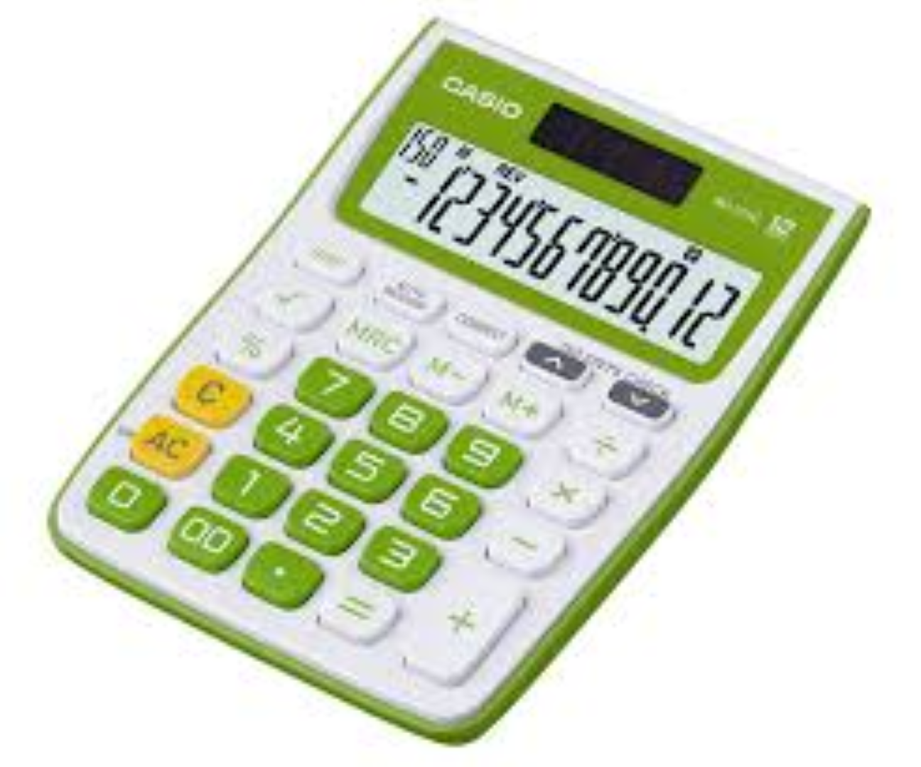 CASIO DESKTOP CALCULATOR MJ-12VC-GN-S